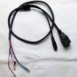 Module de caméra de sécurité IP CCTV 2 couleurs de haute qualité lignes de câbles de carte PCB, connecteur de Port d'alimentation réseau RJ45 DC 12V