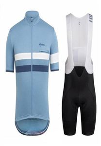 Hoogwaardige 2019 Team Cycling Clothing Quick Dry Mens Bicycle Kleding Korte mouwen Cycling Jersey Gel Bike Bib Shorts Set 2142124