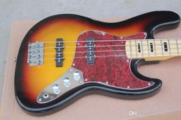 Hoge kwaliteit 2022 Nieuwe Collectie Custom Sunset Color Electric Bass Guitar 4 String Jazz