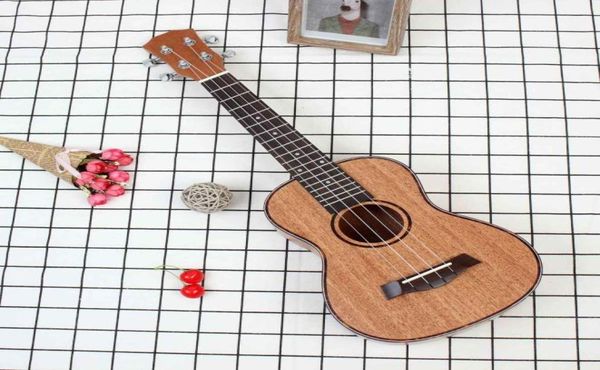 23 pouces de haute qualité 4 Cords Mahogany Ukulele Rosewood Fretboard Bridge Guitar Music Instrument for guitar music Lovers Gift3509128