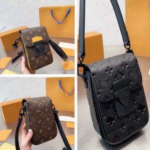 Haute qualité 23SS Hommes Luxe Designer Fourre-tout Sacs À Main Fleurs Shouder Bandoulière Dames Sacs À Main Avec Original Sac À Poussière Pochette Bourse Caméra Téléphones Mobiles Sac 18 cm