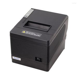 Impresora de cocina con cortador automático de 260 mm/s y 80 mm de alta calidad con puerto Lan Ethernet serie USB Impresora de recibos Xprinter XP-Q260III