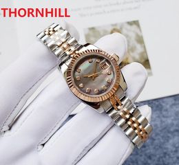 Hoge Kwaliteit 26mm Womens Horloges Mechanische Automatische Beweging 316L RVS Dames Horloge Waterdichte Horloges Lichtgevende Montre de Luxe Gifts