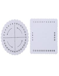 Haute qualité 2 pièces rond carré Kumihimo perles cordon disque tressage tressé plaque bricolage Sep125422163