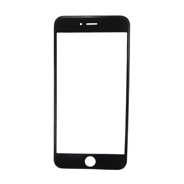 Verre d'écran lcd préassemblé 3 en 1 de haute qualité avec film oca cadre de lunette installé presse à froid pour iphone 6s plus