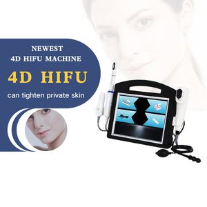 Alta calidad 3 en 1 4D Ultrasonido HIFU Vaginal Elevación Facial Remoción de arrugas y Radar Talla Vmax Cuerpo Reafirmante Liposhape Adelgazamiento Máquina para SPA
