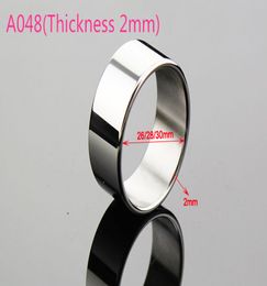 Ringue de serrure en acier inoxydable de haute qualité anneau de bite en métal anneau anneau de pénis