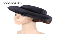 Base de fascinatrice de haute qualité 30 cm Fascinator Flanelle Hat de chapeau de base Kentucky Derby Ascot Race Accessoires HA7645219