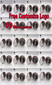 Hoge kwaliteit 3D FAUX Nertsenhaarwimpers OEMcustomprivate Logo Aanvaardbare 3D Zijdeproteïnewimpers 100 Wreedheid Dramatisch Fals2922160