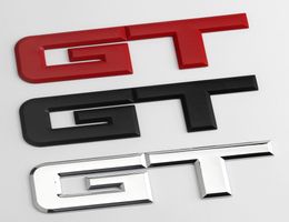 Calcomanías de Metal 3D de alta calidad para guardabarros y maletero, emblemas con logotipo GT, pegatina para Ford Mustang EcoBost 50 L V8 GT8516032