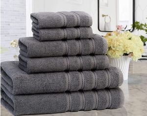 High quality 3pcs/set 6pcs/set cotton bath towel set jogo de toalhas de banho 1pc bath towel brand 1pc face towel 1pc hand towel