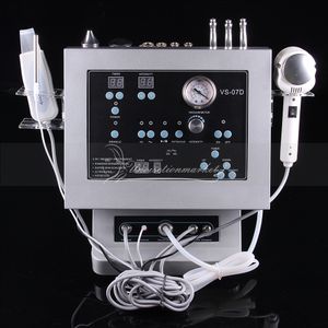 Alta calidad 4 en 1 Diamond Dermabrasion Microdermabrasion Ultrasonic Skin Scrubber Salon Machine