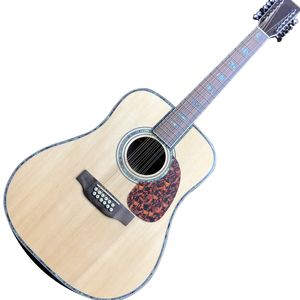 Guitare acoustique de haute qualité, 41 pouces, 12 cordes, table en épicéa de cèdre massif, avec dos et côtés en palissandre, livraison gratuite