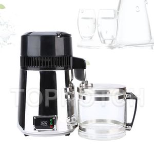 Hoge kwaliteit 4L Roestvrijstalen Water Distiller Machine Purifier Filter met glazen pot