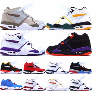 Top 4s Hommes Femmes Chaussures de basket Flight 89 Planet Of Hoops Chicago Baskets Black Court Purple Rayguns Team Red Outdoor Sneakers Taille 36-45