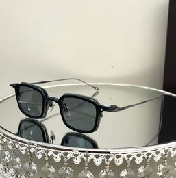 Hoogwaardige 5AAAAA+ nieuwe vintage mode zonnebrillen geïmporteerd acetaat frame UV400 gepolariseerde lens vrouwen mannen rigards rg2004 maat 45-23-143