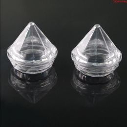 Alta calidad 5G Clear Diamond Cream Jar Vacío Portable Travel Cosmetic Bottle Can Wholesale LX1286shipping Vgjhc
