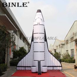 Hoge kwaliteit 5m 16ft gigantische opblaasbare space shuttle met opblaasbaar ruimteschipmodel voor evenementen