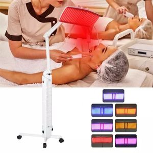 Hoogwaardige 7 kleuren PDT LED Red Light Therapy Facial Photon Skin Herjuvening Machine FaceMask Trachering Acne Wrinkle Removal Beauty Equipment