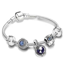 Haute qualité 925 Sterling Silver charms Bracelets pour Femmes Festival Designer Bijoux Cadeau DIY fit Original Pandora Dream Catcher Bracelet Ensemble