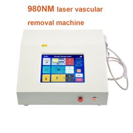 Machine de retrait de veine d'araignée de laser de diode de haute qualité 980nm 980 salon de retrait de laser vasculaire de diode utilisent des machines de beauté avec libre