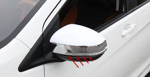 Couvercle de décoration de rétroviseur latéral en ABS chromé de haute qualité, 2 pièces, capuchon de protection pour Honda City 2009 – 2017