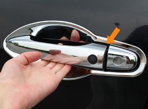 Haute qualité ABS chrome 8 pièces poignée de porte couvercle de décoration de protection + 8 pièces poignée de porte bol pour Honda CRV CR-V 2012-2016