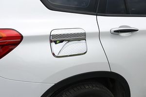 Hoge kwaliteit ABS Chrome Auto Olie Tank Decoratie Cover, Brandstoftank DecoratieCapr Sticker voor BMW X1 F48 2009-2019