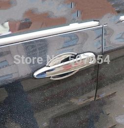 Hoge kwaliteit ABS Chrome 8 stks Autodeur Handvat Decoratie Guard Cover + 4 stks Deurhandvat Decoratieve Guaed Bowl voor BMW X3 2011-2014