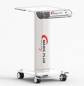 High Quality Acrylic Cart Stand Trolley For Picosecond Laser Tattoo Removal Beauty Machine Salon Spa Device