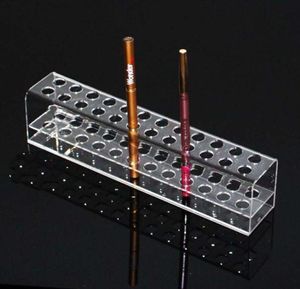 Porte-stylo à paupières en acrylique de haute qualité Makeuvré Cosmetic Brush Brush Storage Organisateur de sourcils Bijoux de crayon à crayon Affichage Shelf1448638