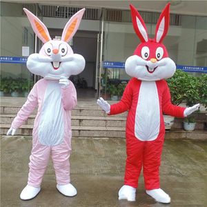 Costumes de mascotte de lapin personnalisés de haute qualité Costumes de fantaisie cadeau pour l'anniversaire de l'enfant bonne qualité