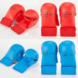 Haute qualité adultes enfants gants de karaté Taekwondo protecteurs gants de boxe Kickboxing Muay Thai Sanda MMA équipements d'entraînement 240122