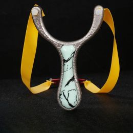 Slingshot en alliage de haute qualité avec des élastiques catapultes Catapultes Sports extérieurs chasse et tir à la pêche à l'arc Accessoires