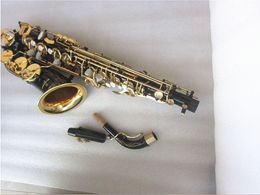 hoogwaardige altsaxofoon A-991 E-flat zwart goud messing sax muziekinstrument met kofferaccessoires