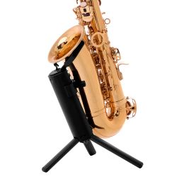 Stand de alta calidad saxofón stand plegable pueblo metal patas de metal trípode accesorios de instrumentos de viento piezas
