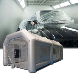 Cabine de pulvérisation gonflable automobile de haute qualité sauter tente de peinture tentes de garage de voiture gonflables