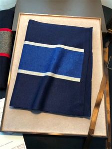 Écharpe luxueuse tricotée en laine pour hommes, de haute qualité, chaude, 180x30cm, automne et hiver