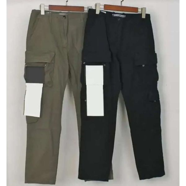 Parches de insignia de alta calidad para hombre Diseñador de marca de lujo Nuevo estilo Cartas de moda Pantalones de jogger Pantalones de carga Cremallera Mosca Deportes largos 849