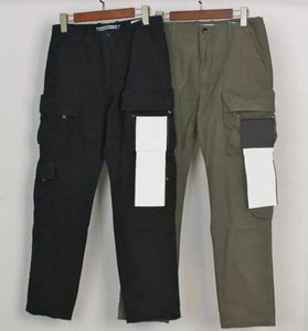 Parches de insignia de alta calidad Pantalón de chándal para hombre Diseño de letras de moda Pantalones de chándal Pantalones cargo Cremallera Mosca Pantalones deportivos largos Homme Ropa