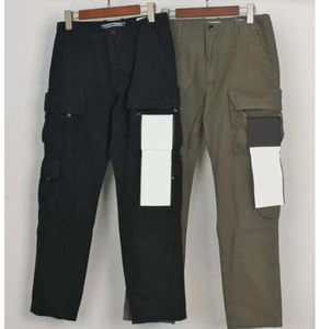 Patches de badge de haute qualité pour hommes pantalon de mode Pant de mode conception jogger cargo zipper mouche long pantalon sport homme Vêtements marée
