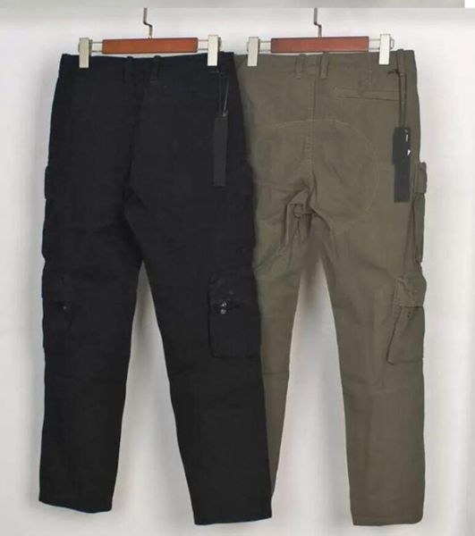 Insignia de alta calidad Parches para hombre Pantalón de chándal Letras de moda Diseño de piedra Jogger Pantalones cargo Cremallera Mosca Pantalones deportivos largos Homme Ropa St