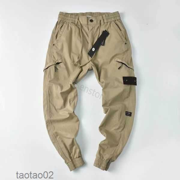 Insignia de alta calidad Parches para hombre Track Stone Pant Cartas de moda Diseñador Jogger Pantalones Cargo Cremallera Mosca Pantalones deportivos largos 4Homme Ropa Isla 4RQBL