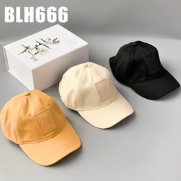 Balcaps van hoge kwaliteit voor mannen en vrouwen Designer Baseball Luxe unisex hoeden verstelbare hoed street mode sporten offset letters 3 kleuren