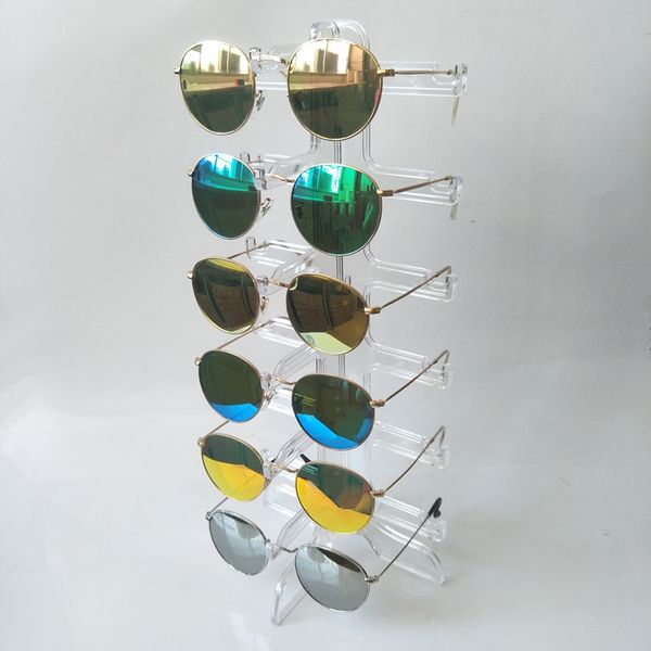 Gafas De Sol De diseñador De banda De alta calidad, lentes De cristal para hombre y mujer, Gafas De Sol redondas Vintage, Gafas De Sol deportivas para piloto