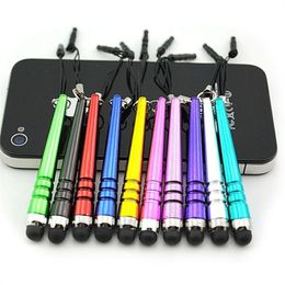 Hoge kwaliteit honkbalknuppel capacitieve stylus pen touchscreen pen voor iPhone ipad Samsung tablet promotino Groothandel