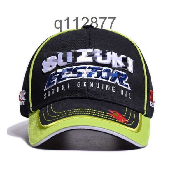 Gorra de béisbol de alta calidad Papá HAT GP Motocicleta Hombre Unisex Bordado Algodón Trucker Sombreros SUZUKI Deporte al aire libre F1 Racing CapsJ2DY