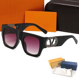 Lunettes de soleil de plage de haute qualité pour femmes Vintage de luxe Hommes Lunettes de soleil net rouge mêmes lunettes Marque hommes Lunettes de vue Gradient femmes lunettes 3032 Lunettes de soleil