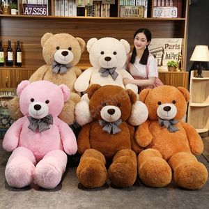 Haute qualité ours en peluche poupée douce peluche ours en peluche jouets enfants filles saint valentin amant cadeau d'anniversaire