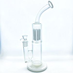 Pipe à eau en verre avec 1 perc de 13,5 pouces de haut (GB-264)